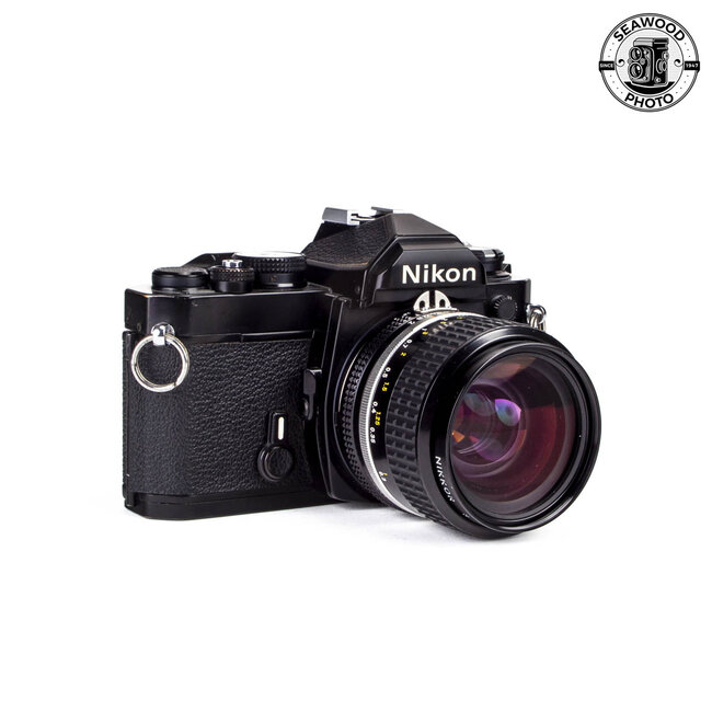 Nikon FM w/ Ai-S Nikkor 35mm f/2 AS-IS (READ)