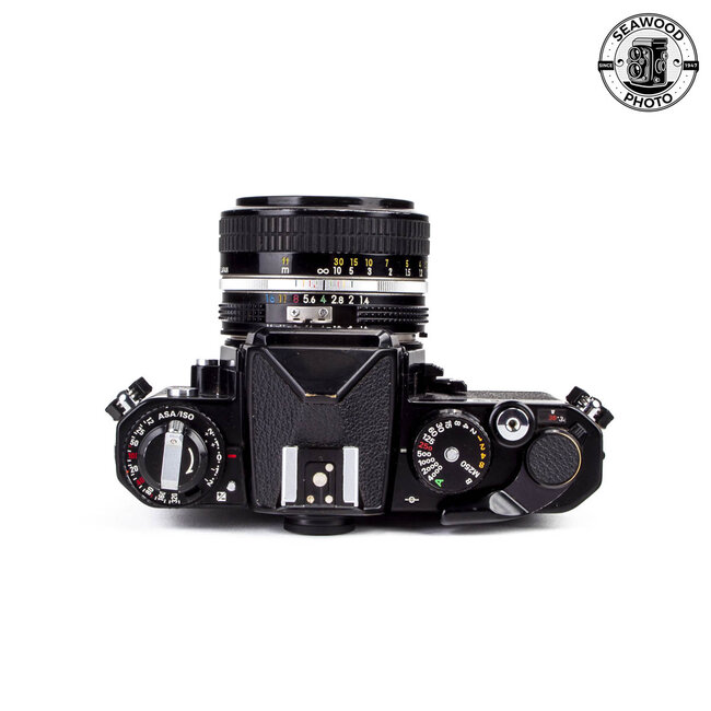 Nikon FE2 Black w/50mm f1.4 GOOD