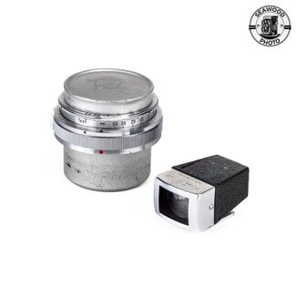 CARL ZEISS Carl Zeiss Biogon 21mm f/4.5 w/ Original Finder + Caps GOOD