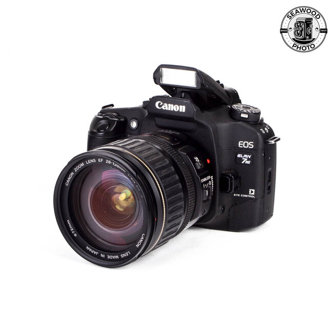 Canon EOS Elan 7NE w/ EF 28-135mm f/3.5-5.6 GOOD