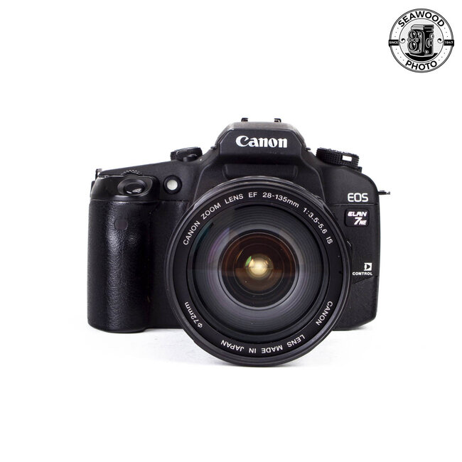 Canon EOS Elan 7NE w/ EF 28-135mm f/3.5-5.6 GOOD
