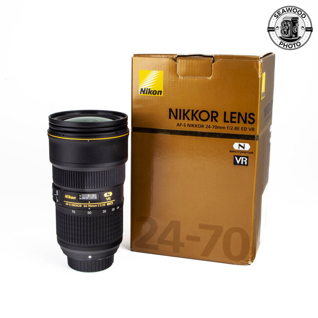 Nikon AF-S Nikkor 24-70mm f/2.8E ED VR LIKE NEW