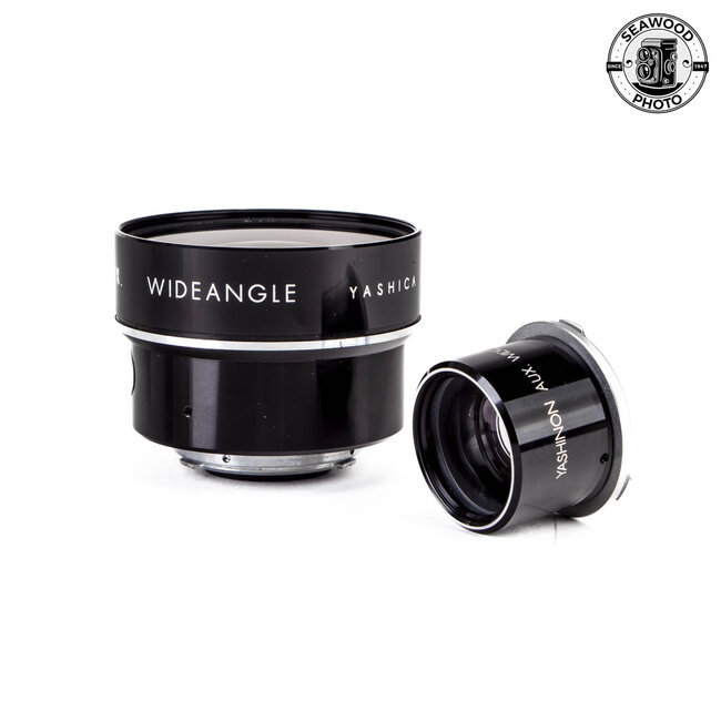 YashicaMat 124-G Wide Angle Lens Set Yashinon EXCELLENT