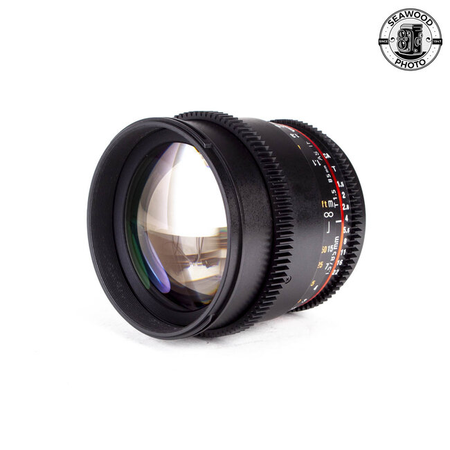 Rokinon 85mm T1.5 AS IF UMC II Canon EF GOOD+