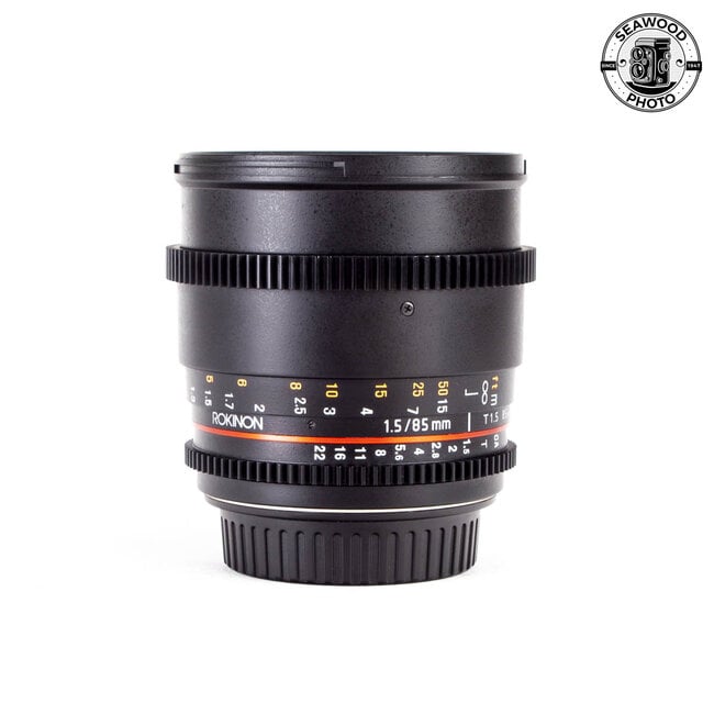 Rokinon 85mm T1.5 AS IF UMC II Canon EF GOOD+