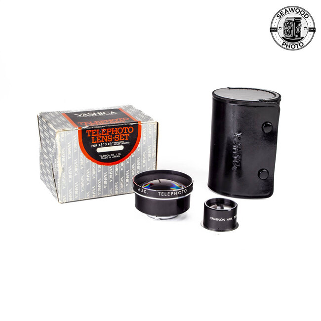 Yashicamat 124 -G Yashinon Telephoto Lens Attachment EXCELLENT