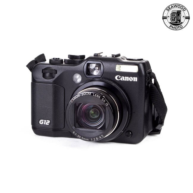 Canon PowerShot G12 10MP Digital Point & Shoot EXCELLENT