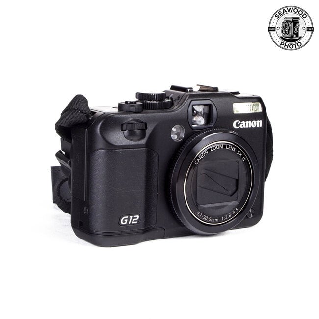 Canon PowerShot G12 10MP Digital Point & Shoot EXCELLENT