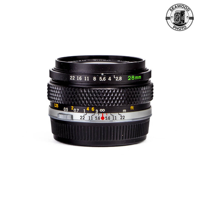 Olympus OM Auto-W 28mm f/2.8 GOOD+