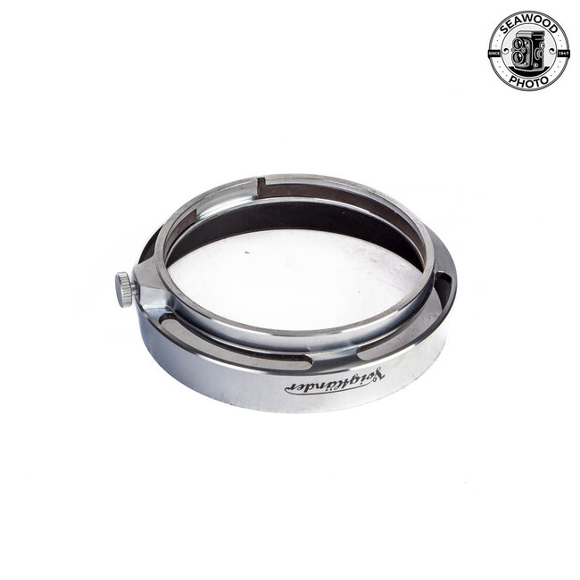 Voigtlander LH-9 Lens Hood for 35mm f/1.7 Ultron Lens (Silver) GOOD+