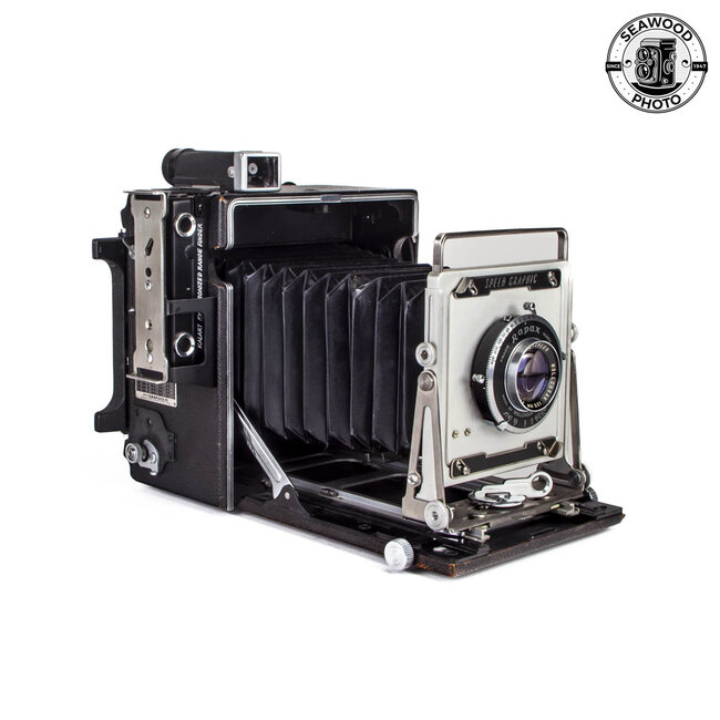 Graflex Speed Graphic 4x5 w/Wollensak 127mm f/4.7  GOOD+