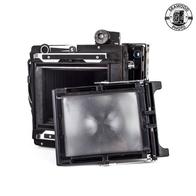 Graflex Speed Graphic 4x5 w/Wollensak 127mm f/4.7  GOOD+