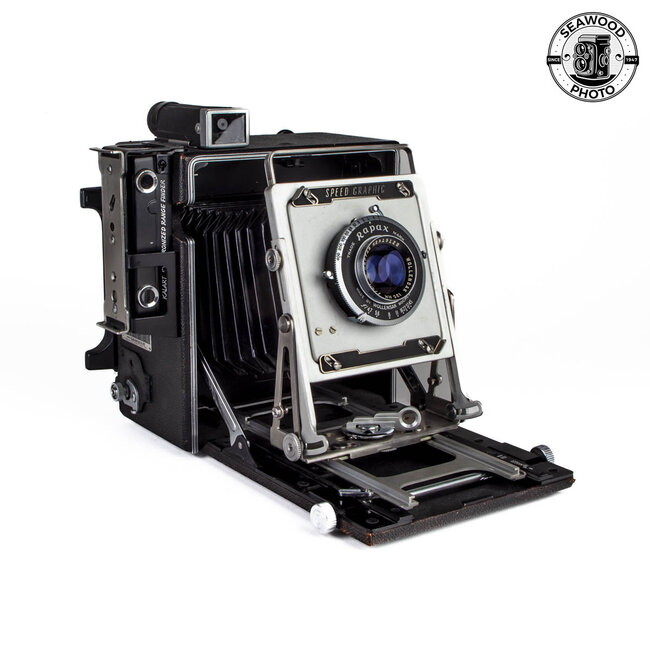 Graflex Speed Graphic 4x5 w/Wollensak 127mm f/4.7  GOOD+