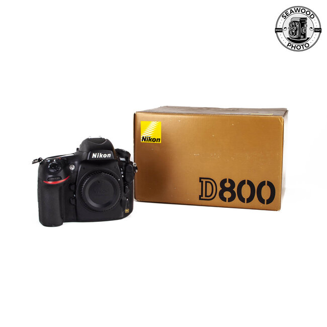Nikon D800 36.3MP FX Body Only GOOD+