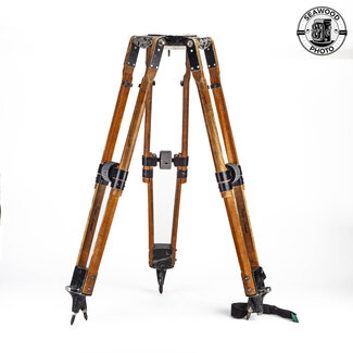 Peter Lisand Peter Lisand Wood Tripod w/4 -3/8 Inch Bowl 110mm GOOD