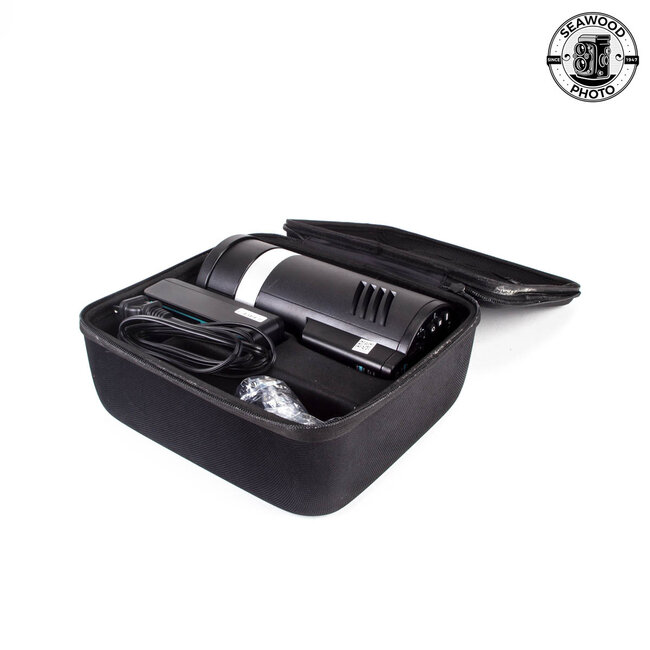 Flashpoint Godox Xplor 300 Pro TTL R2 Flash with Protector and Case LIKE NEW