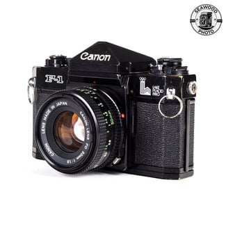 Canon Canon F-1 Lake Placid 1980 Winter Olympics Edition w/ FD 50mm f/1.8 GOOD
