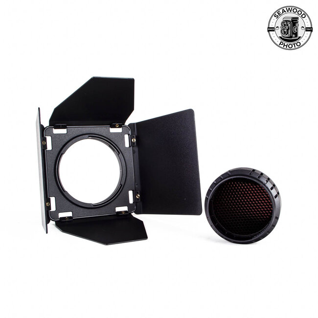 Godox BD-10 Barndoor Kit with Honeycomb Grid and Color Filters for AD300Pro