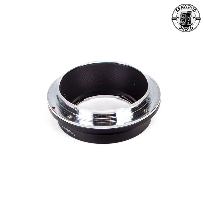 FotodioX Olympus OM Lens to Fujifilm GFX Camera Pro Lens Mount Adapter LIKE NEW