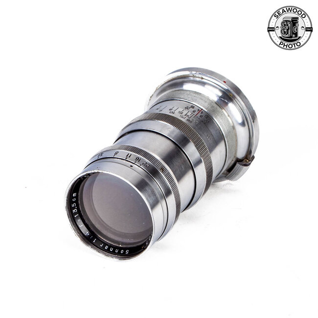 Zeiss 135mm f/4 Sonnar for Contax Rangefinder Cameras GOOD-