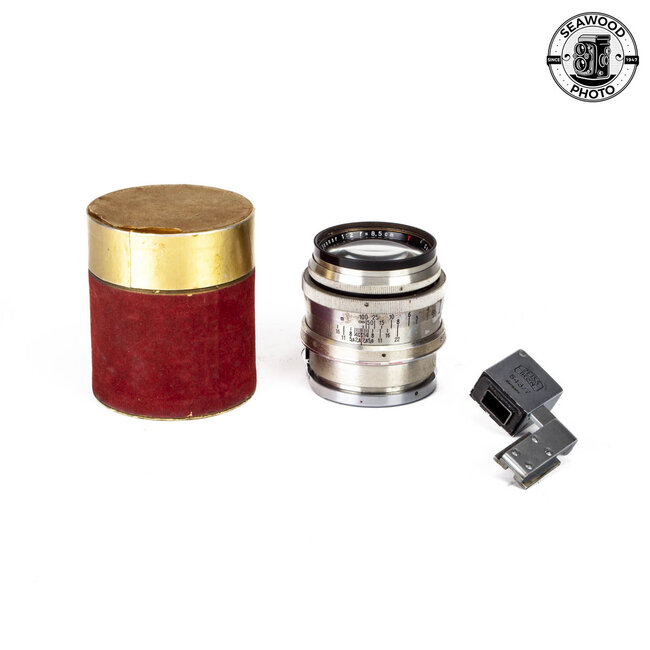 Zeiss 85mm f/2 Sonnar Red T for Contax Rangefinder UGLY