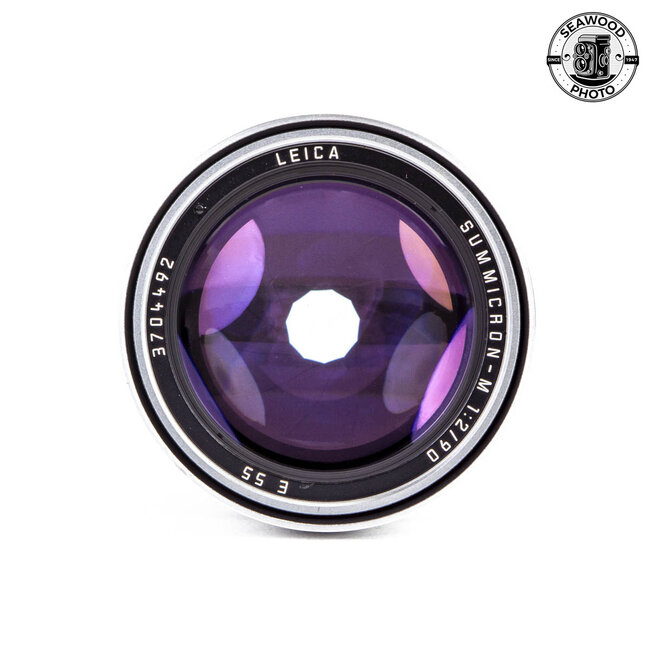 Leica 90mm f/2 Summicron-M E55 Canada GOOD