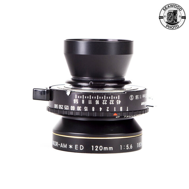 Nikon Nikkor-AM * ED 120mm f/5.6 Macro 4x5 Lens in Copal 0