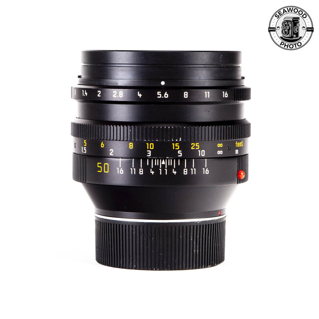 Leica 11821 50mm f/1.0 Noctilux-M Canada E 60 GOOD+