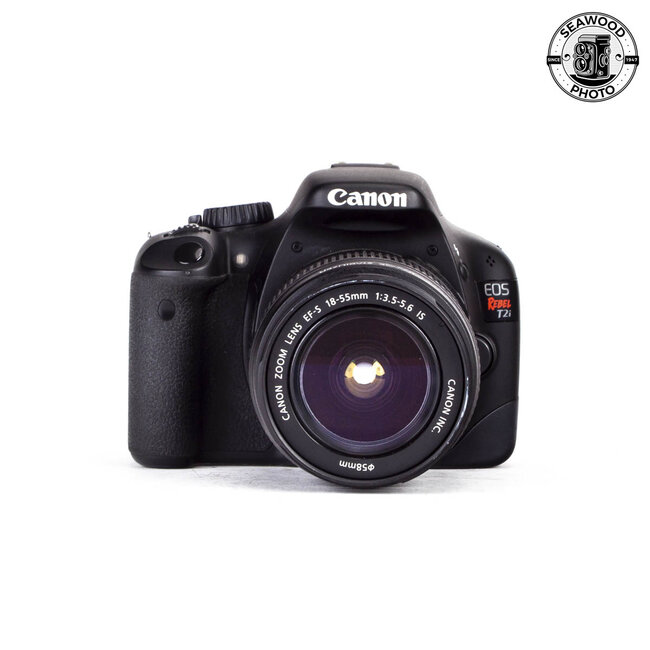 Canon EOS Rebel T2i 18MP w/ 18-55mm f/3.5-5.6 GOOD+