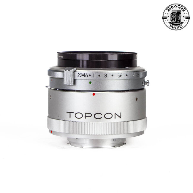 TOPCON Double Rail Bellows Mdl.3 w/58mm f/3.5 Macro Topcor EXCELLENT