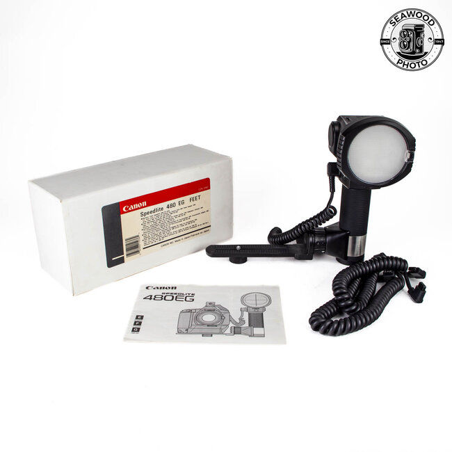 Canon Speedlite 480EG Flash Unit EOS Canon SLR AS-IS
