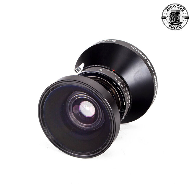 Schneider 120mm f/8 Super-Angulon 4x5 Lens in Copal 0 Shutter EXCELLENT