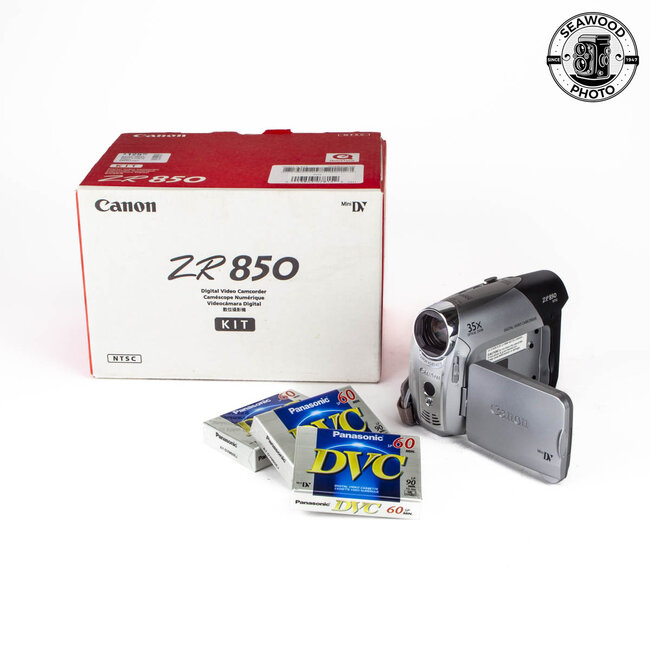 Canon ZR850 MiniDV Digital Video Camera Tested EXCELLENT