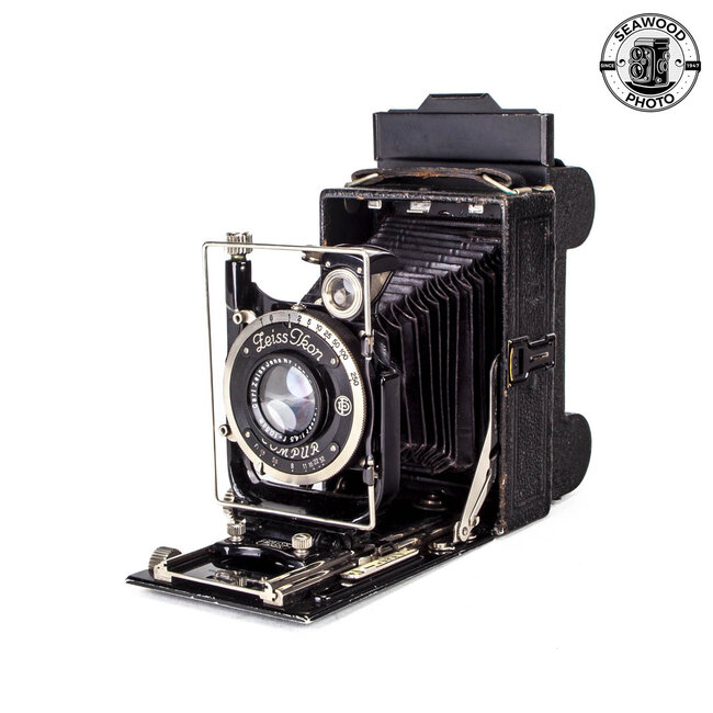 Zeiss Maximar w/Zeiss 105mm f/4.5, 120 Film Back GOOD+