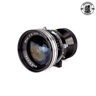 Ilex 90mm f/8 Acugon 4x5 Lens in Copal 0 Shutter GOOD-