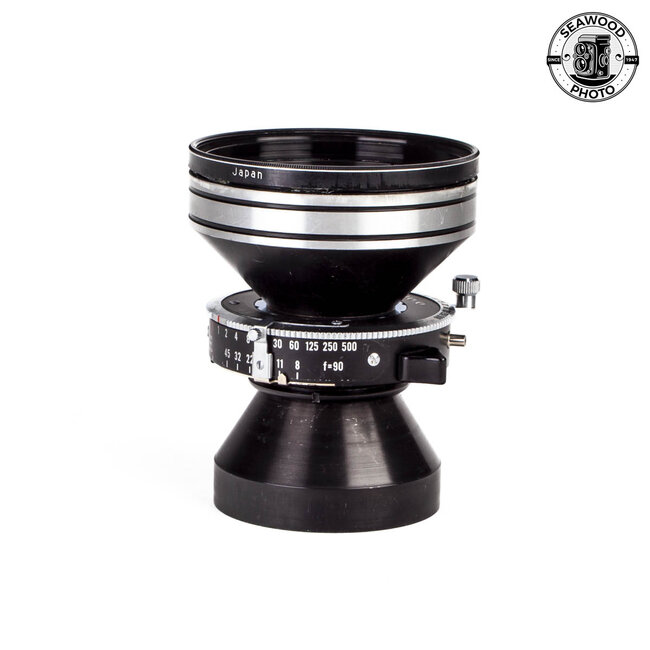 Ilex 90mm f/8 Acugon 4x5 Lens in Copal 0 Shutter GOOD-