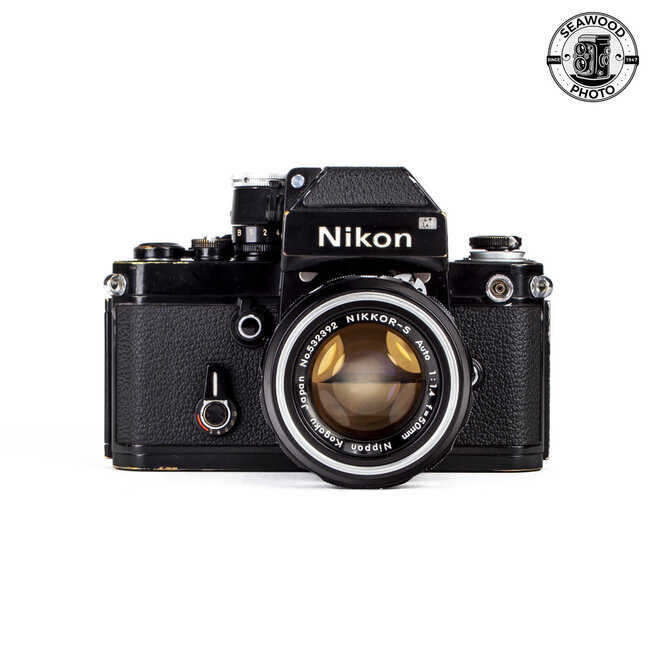 Nikon F2 w/ Nikkor Non Ai 50mm f/1.4 & DP-1 Finder GOOD