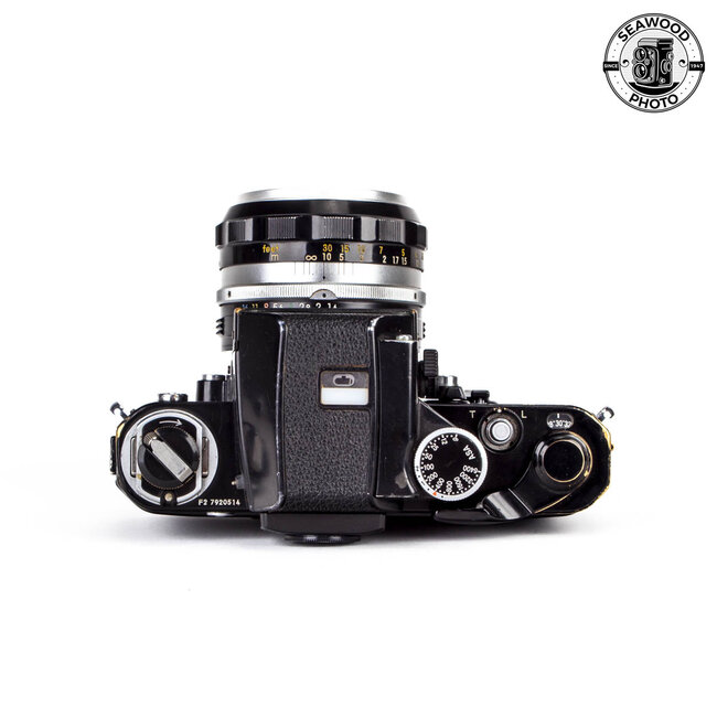 Nikon F2 w/ Nikkor Non Ai 50mm f/1.4 & DP-1 Finder GOOD