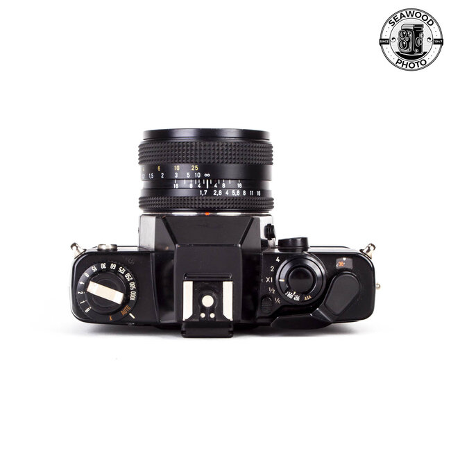 Contax 139 Quartz 35mm SLR w/ Zeiss Planar 50mm f/1.7 GOOD