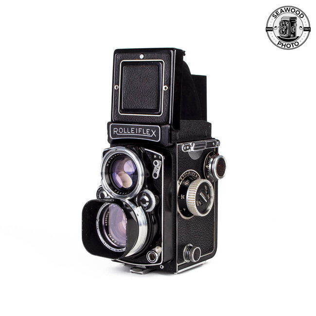 Rolleiflex 2.8 D Xenotar 80mm f/2.8 TLR 6x6 GOOD-