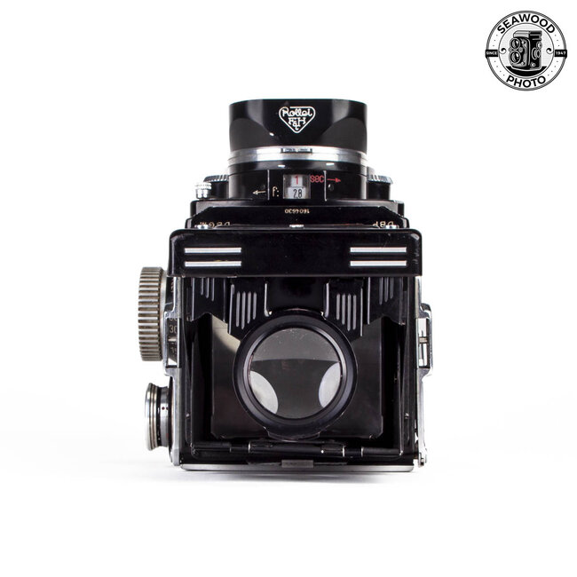 Rolleiflex 2.8 D Xenotar 80mm f/2.8 TLR 6x6 GOOD-
