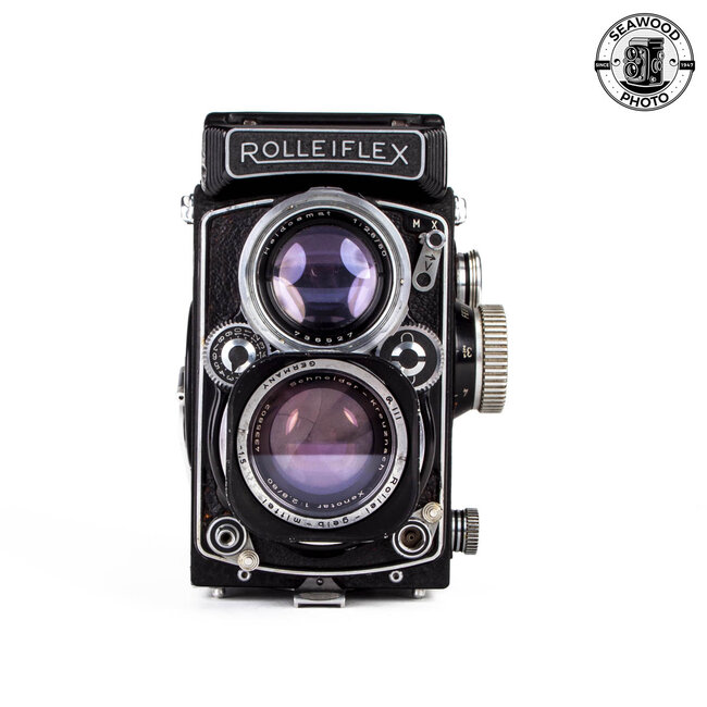 Rolleiflex 2.8 D Xenotar 80mm f/2.8 TLR 6x6 GOOD-