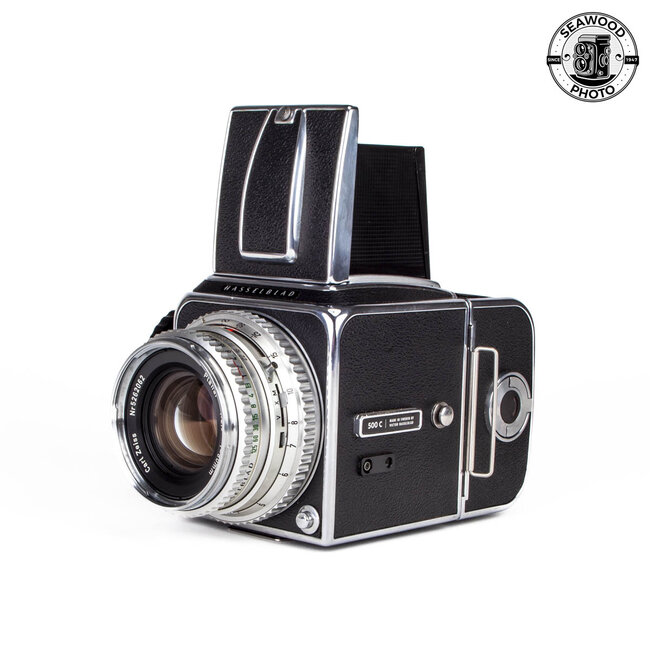 Hasselblad 500C w/80mm f/2.8 C Zeiss Planar GOOD+