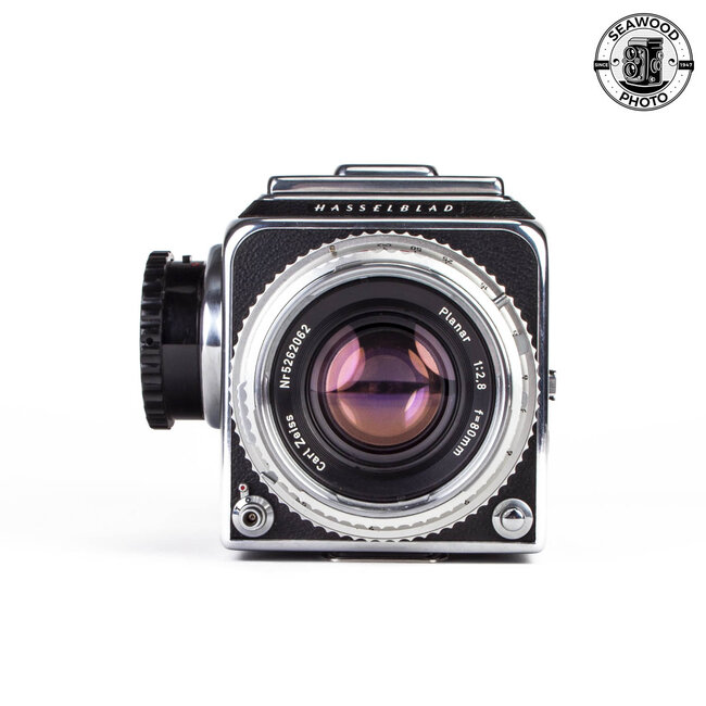 Hasselblad 500C w/80mm f/2.8 C Zeiss Planar GOOD+