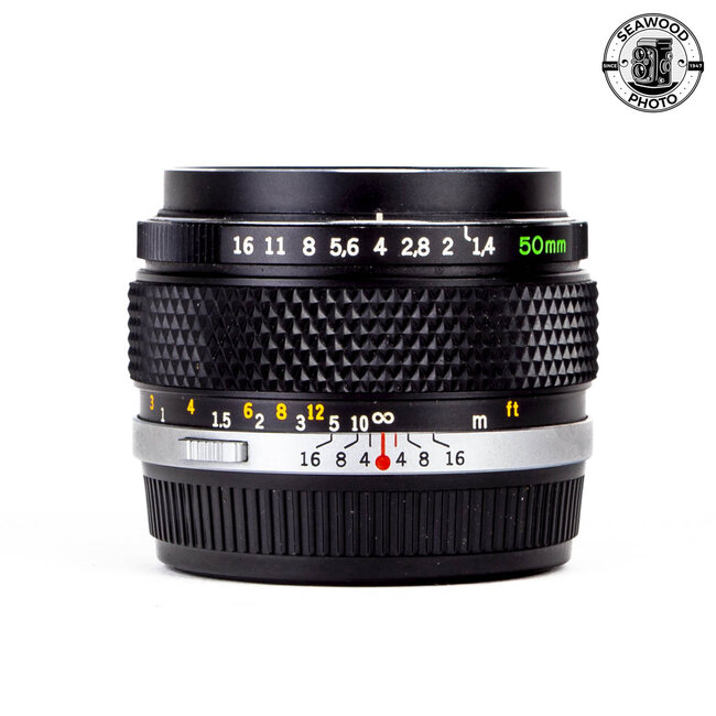 Olympus OM G.Zuiko 50mm f/1.4 Auto-S GOOD+