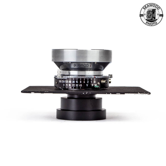 Schneider 65mm f/8 Super-Angulon 4x5 Lens in Synchro-Compur Shutter EXCELLENT