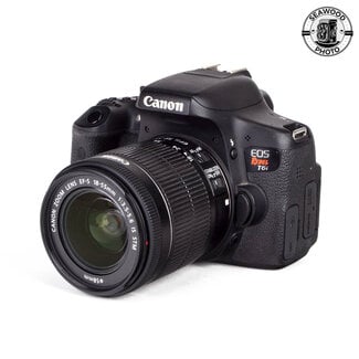Canon Canon EOS Rebel T6i 24MP w/ 18-55mm f/3.5-5.6 GOOD+