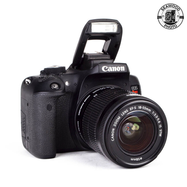 Canon EOS Rebel T6i 24MP w/ 18-55mm f/3.5-5.6 GOOD+