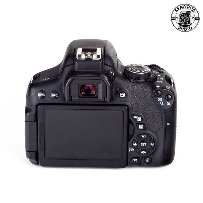 Canon EOS Rebel T6i 24MP w/ 18-55mm f/3.5-5.6 GOOD+