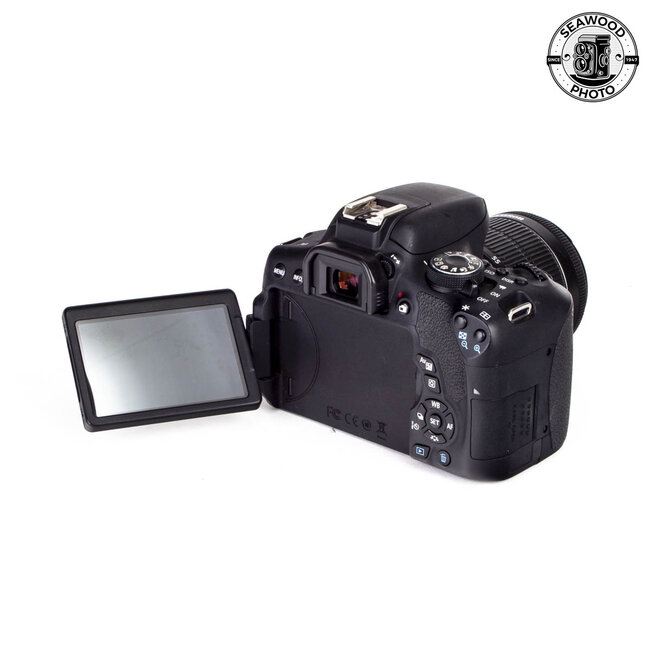 Canon EOS Rebel T6i 24MP w/ 18-55mm f/3.5-5.6 GOOD+